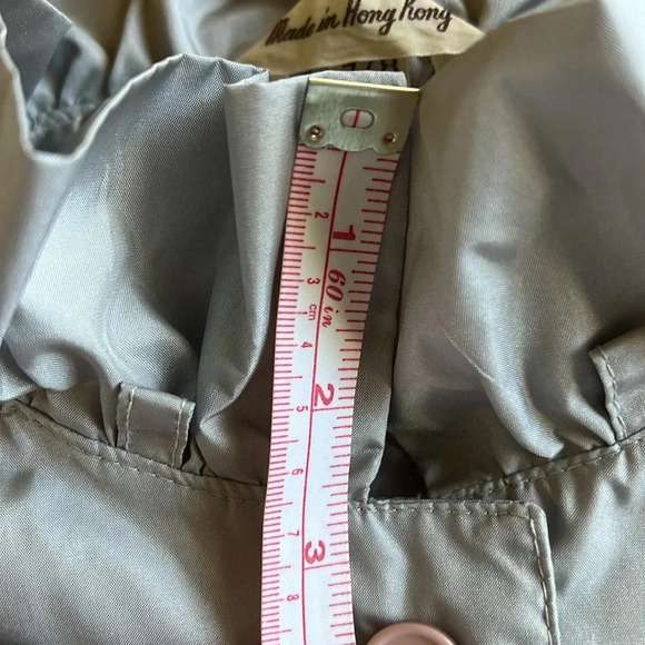 Vintage Nordstrom Point of‎ View Nylon Trench Coat - Picture 12 of 13